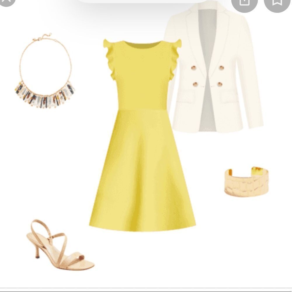 Ann Taylor Ruffle Sleeve Flare Sweater Dress